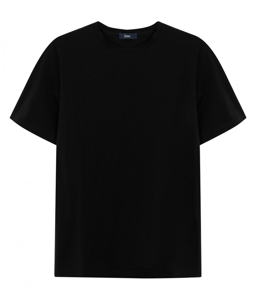 HERNO - JERSEY STRETCH T-SHIRT