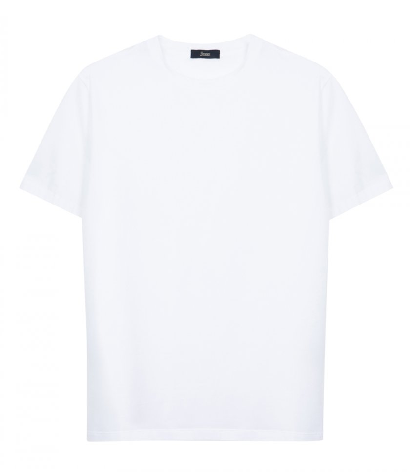 HERNO - JERSEY STRETCH T-SHIRT
