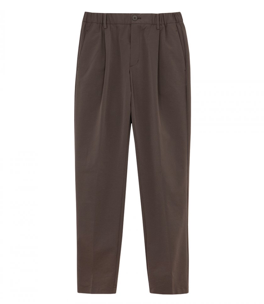 HERNO - SEER-CREASE TROUSERS