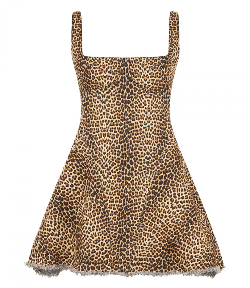 CLOTHES - JAGUAR PRINT DRESS