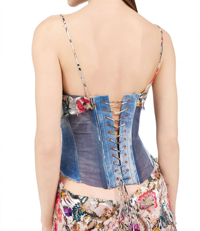 FLORENTINE FLOWERS PRINT DRESS