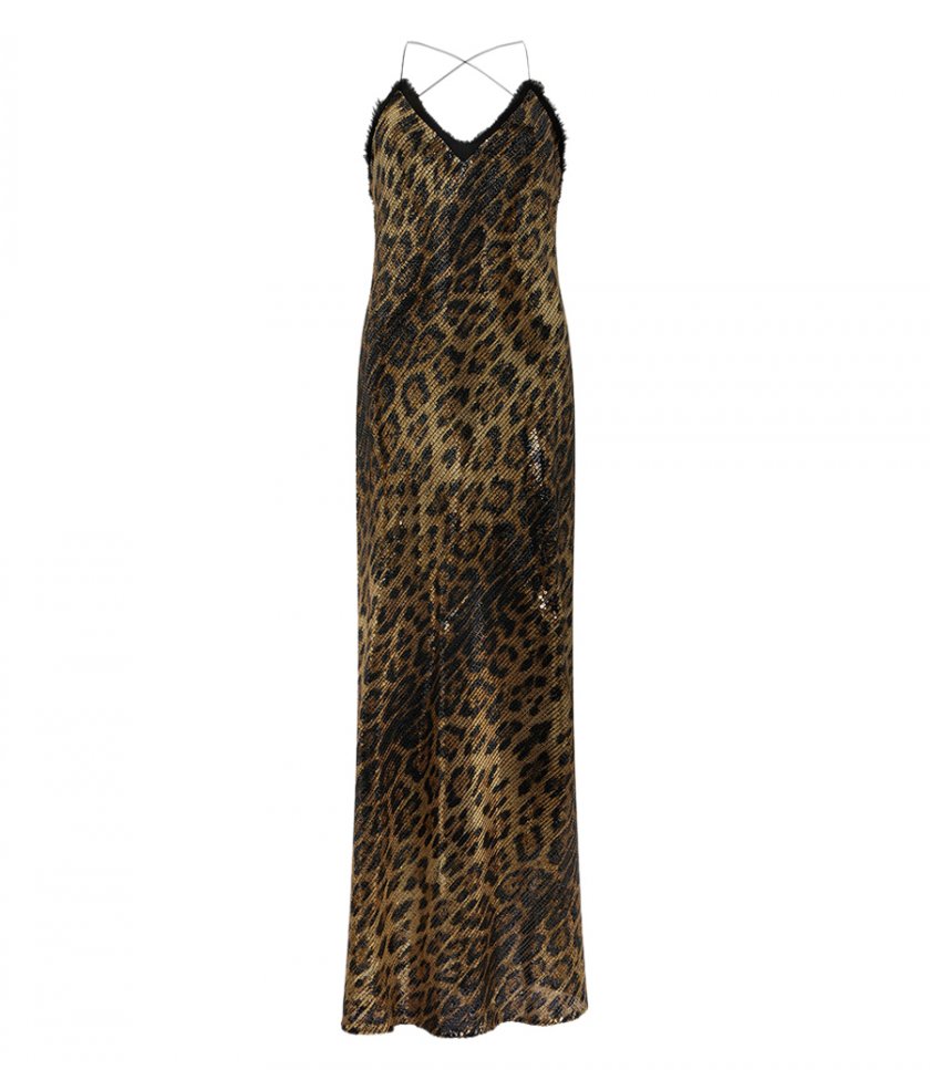 CLOTHES - JAGUAR PRINT DRESS