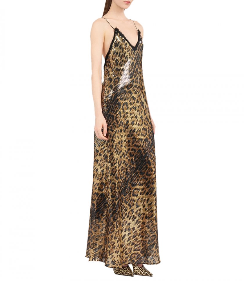 JAGUAR PRINT DRESS