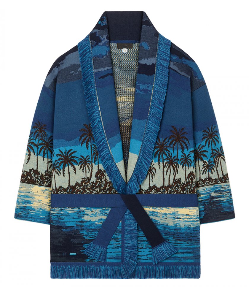 ALANUI - LOST IN THE BLUE CARDIGAN