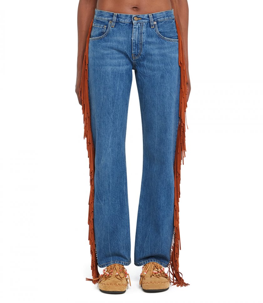 GOLDEN DUSK DENIM PANTS