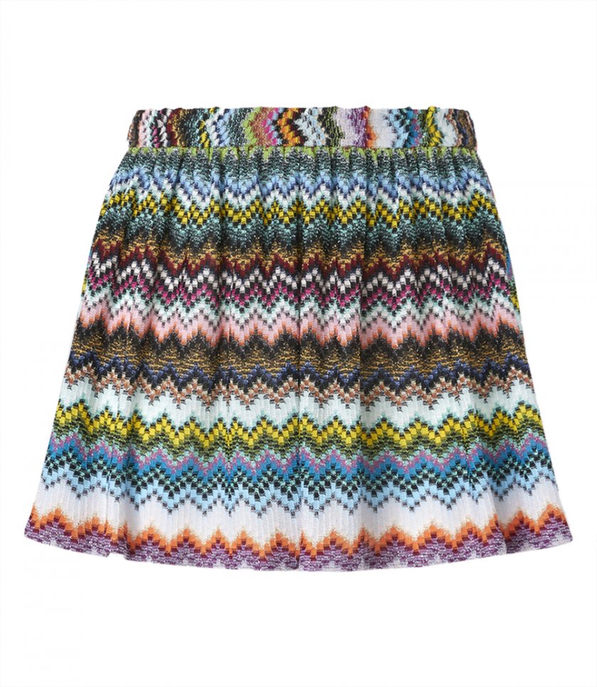 CLOTHES - PIXELATED ZIGZAG MOTIF SHORTS