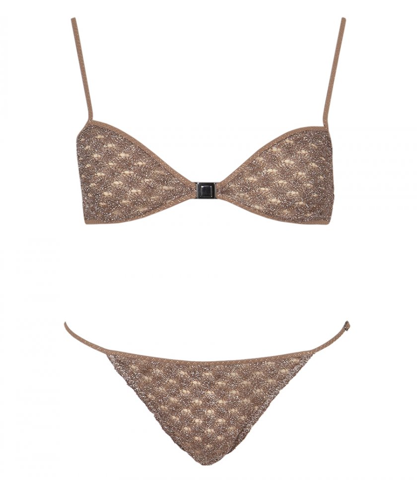 CLOTHES - SPIDERWEB PATTERN BIKINI