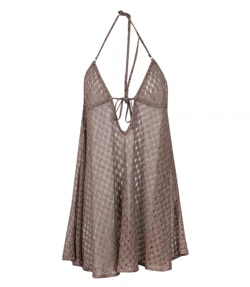 MISSONI - SPIDERWEB PATTERN SHORT COVER UP