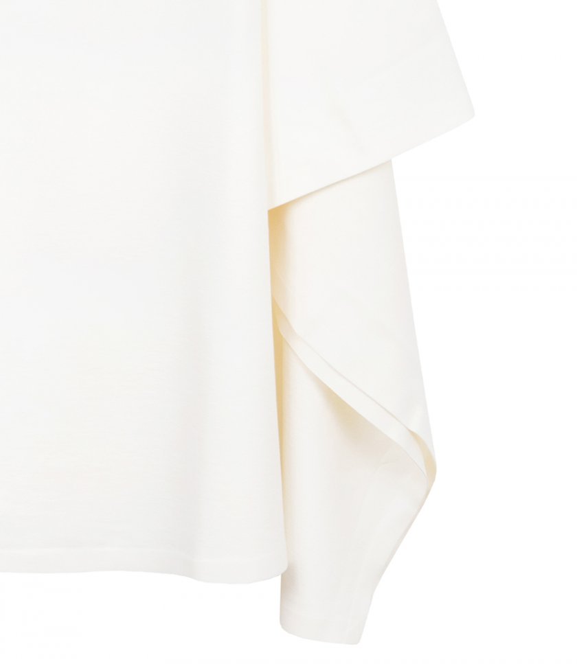 ZERO WASTE DRAPED LONG SKIRT