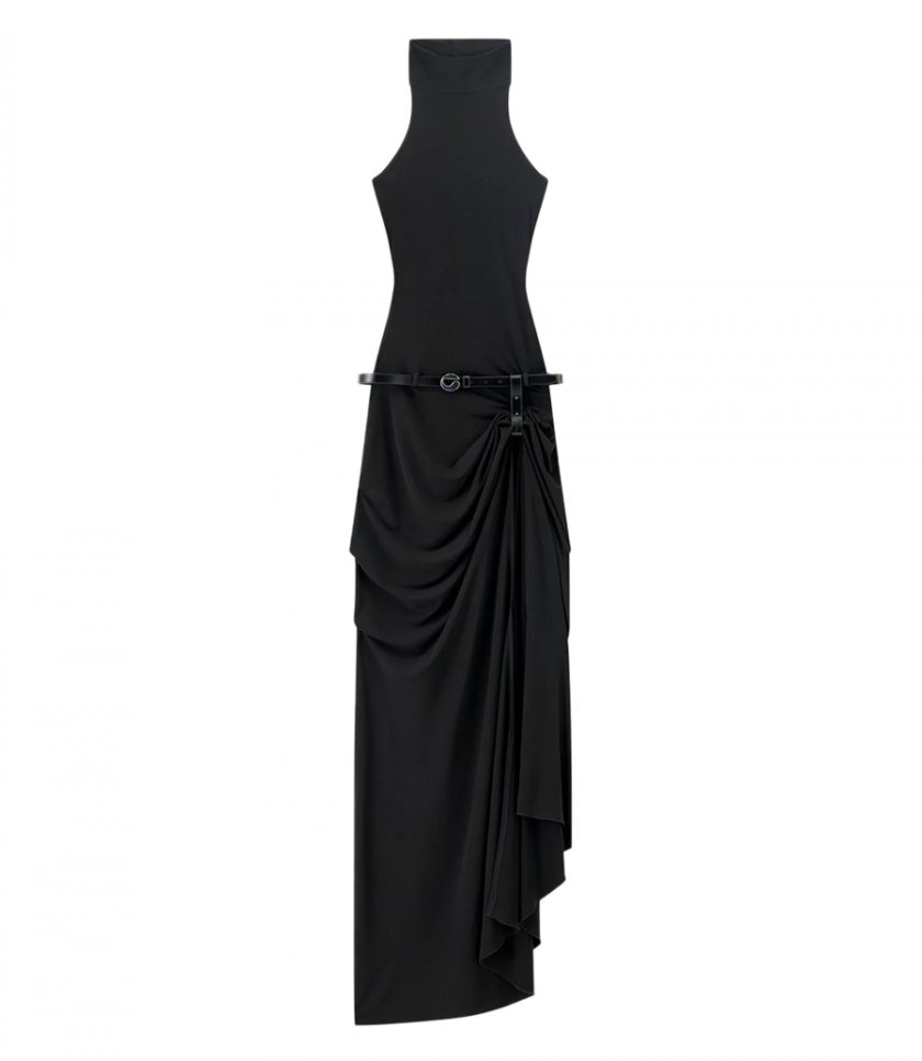 CLOTHES - SUSPENDED HALTERNECK DRESS