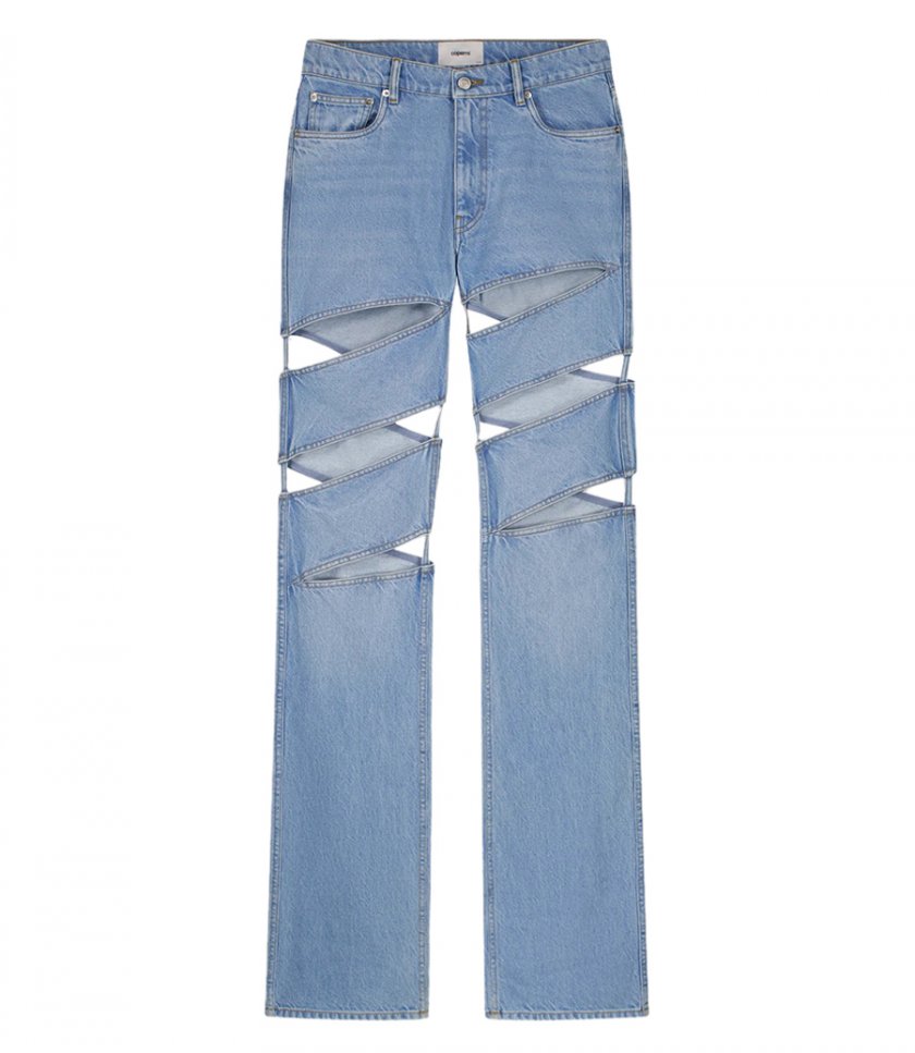 JEANS - SPIRAL DENIM PANTS