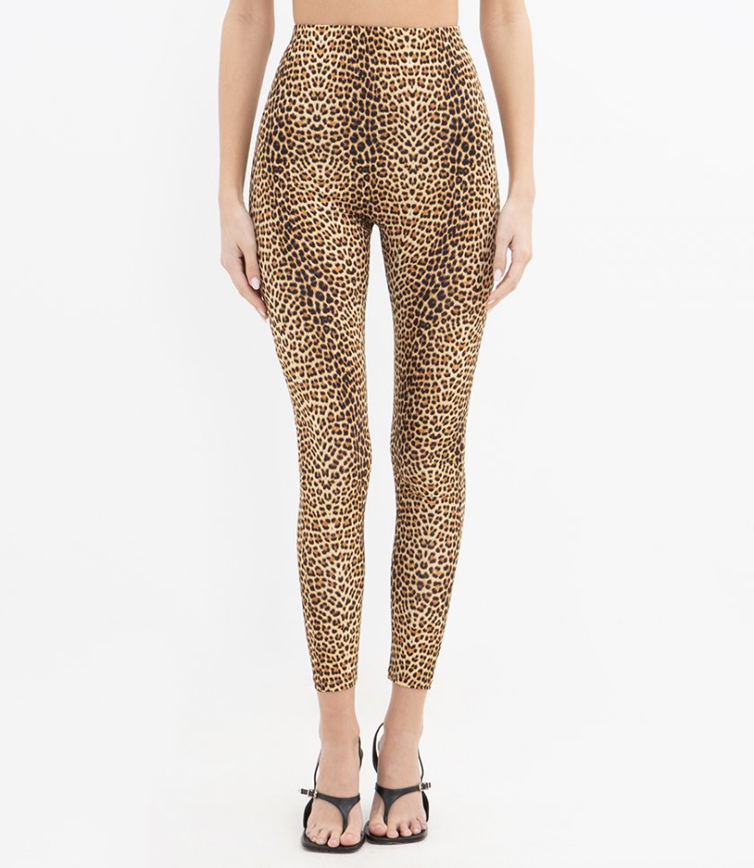 JAQUAR PRINT LEGGINGS