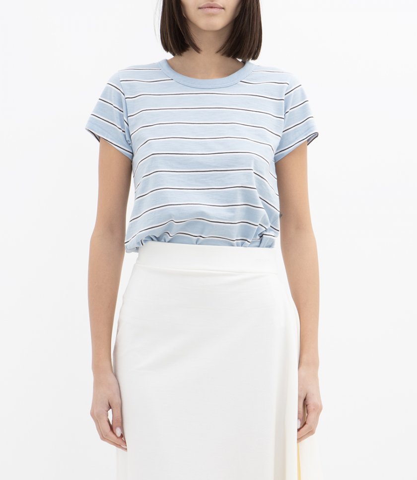 THE SLUB STRIPED TEE