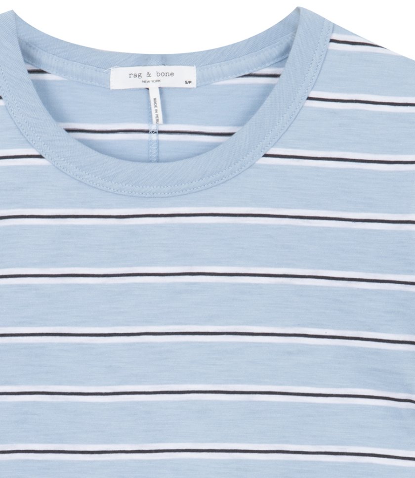 THE SLUB STRIPED TEE