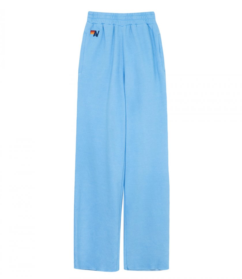 AVIATOR NATION - WOMENS WIDE LEG POCKET SWEATPANT