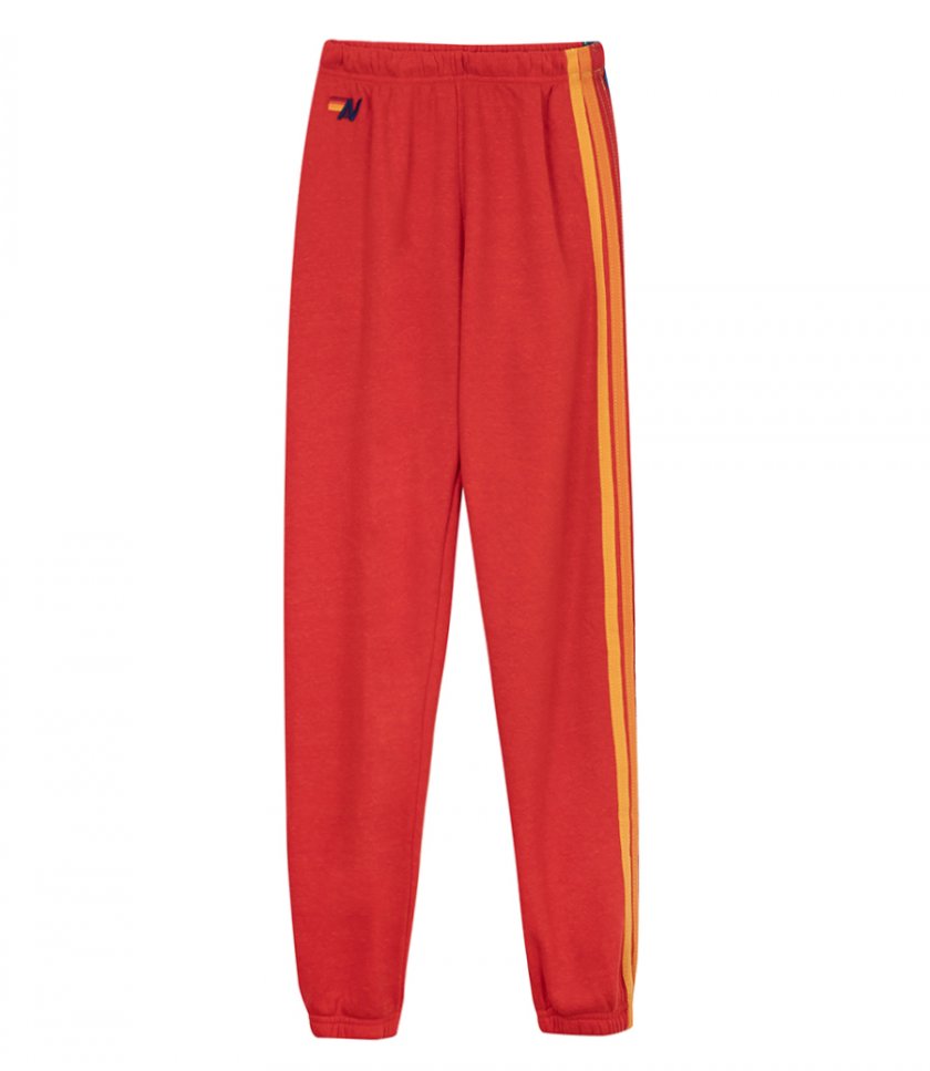 AVIATOR NATION - WOMENS 5 STRIPE SWEATPANT