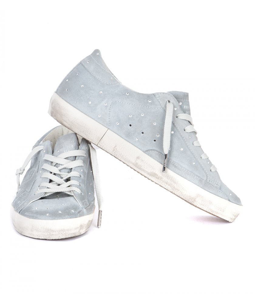 GREY LEATHER STAR SUPER-STAR
