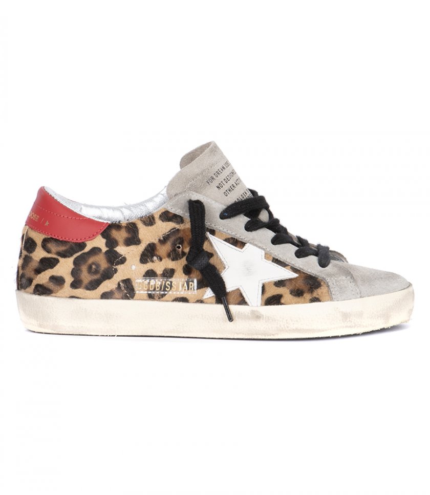 SHOES - LEOPAR PRINT SUPER-STAR