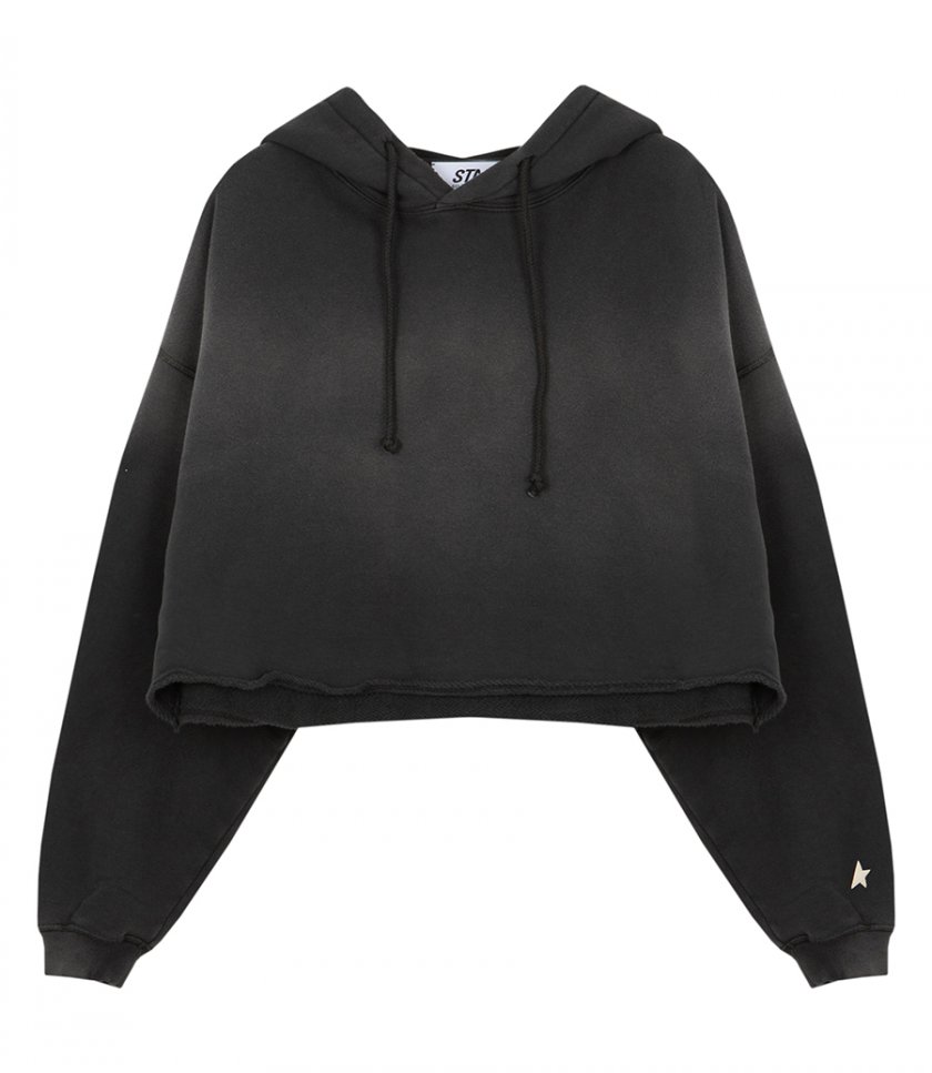 HOODIES - OVERSIZE CROPPED HOODIE
