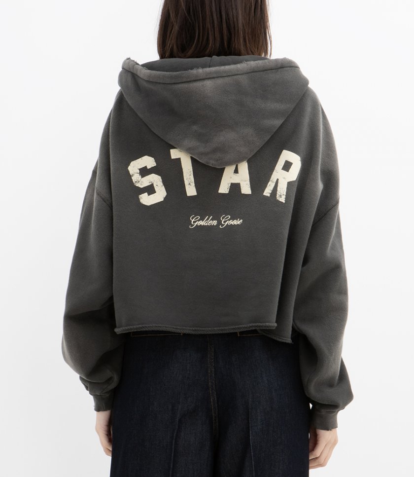 OVERSIZE CROPPED HOODIE