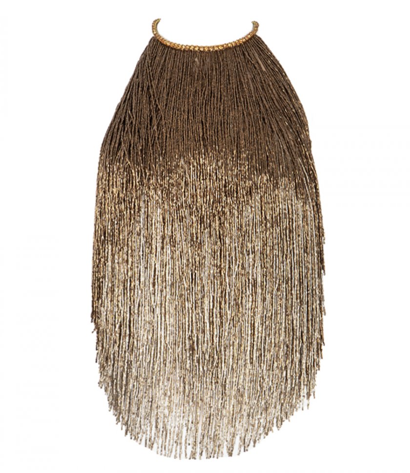 CLOTHES - SABLE FRINGE TOP