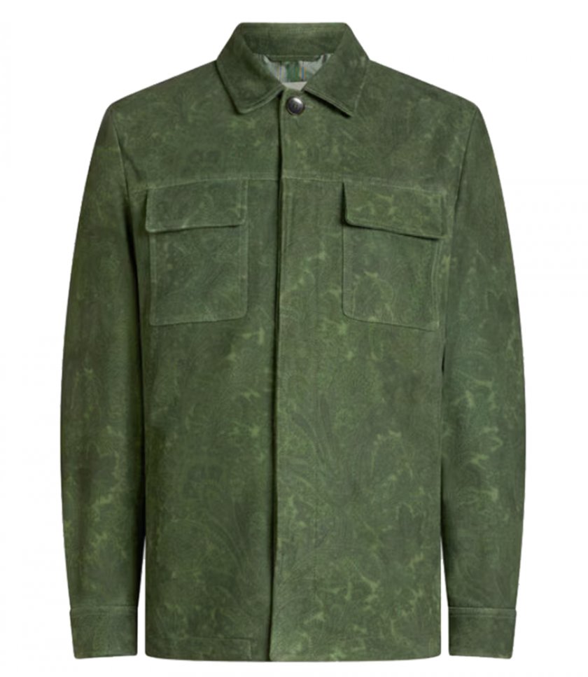 JACKETS - FLORAL PAISLEY MOTIF JACKET