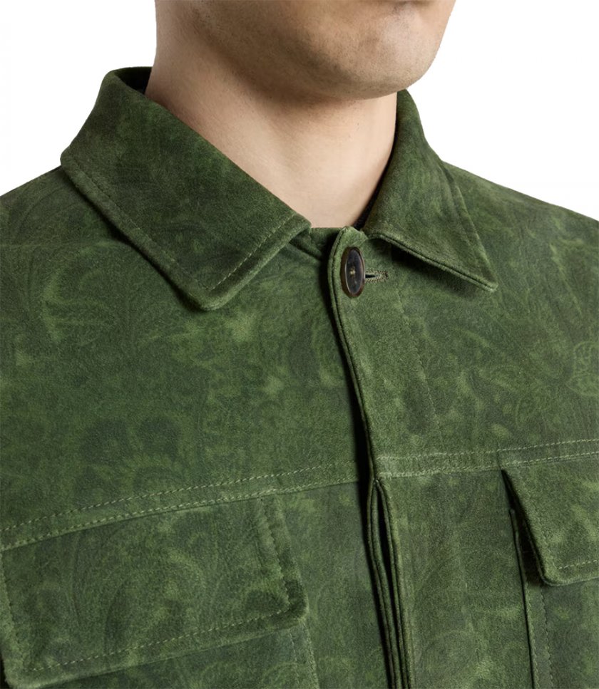 FLORAL PAISLEY MOTIF JACKET