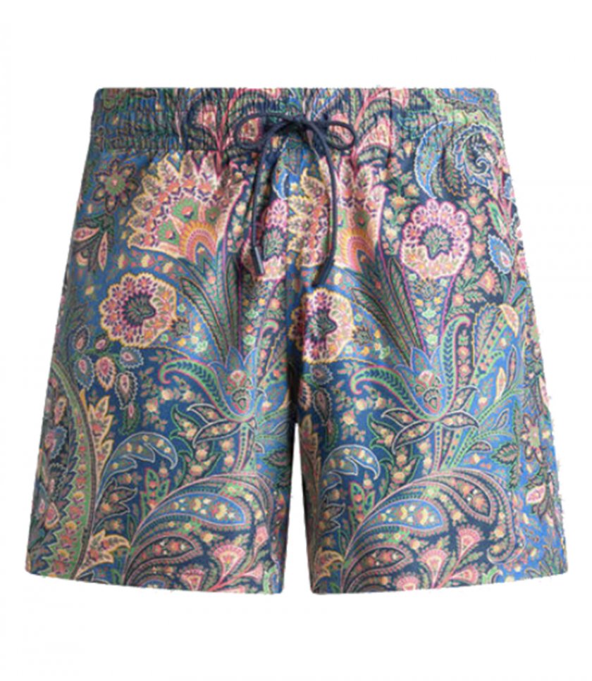 CLOTHES - FLORAL PAISLEY SWIM SHORTS