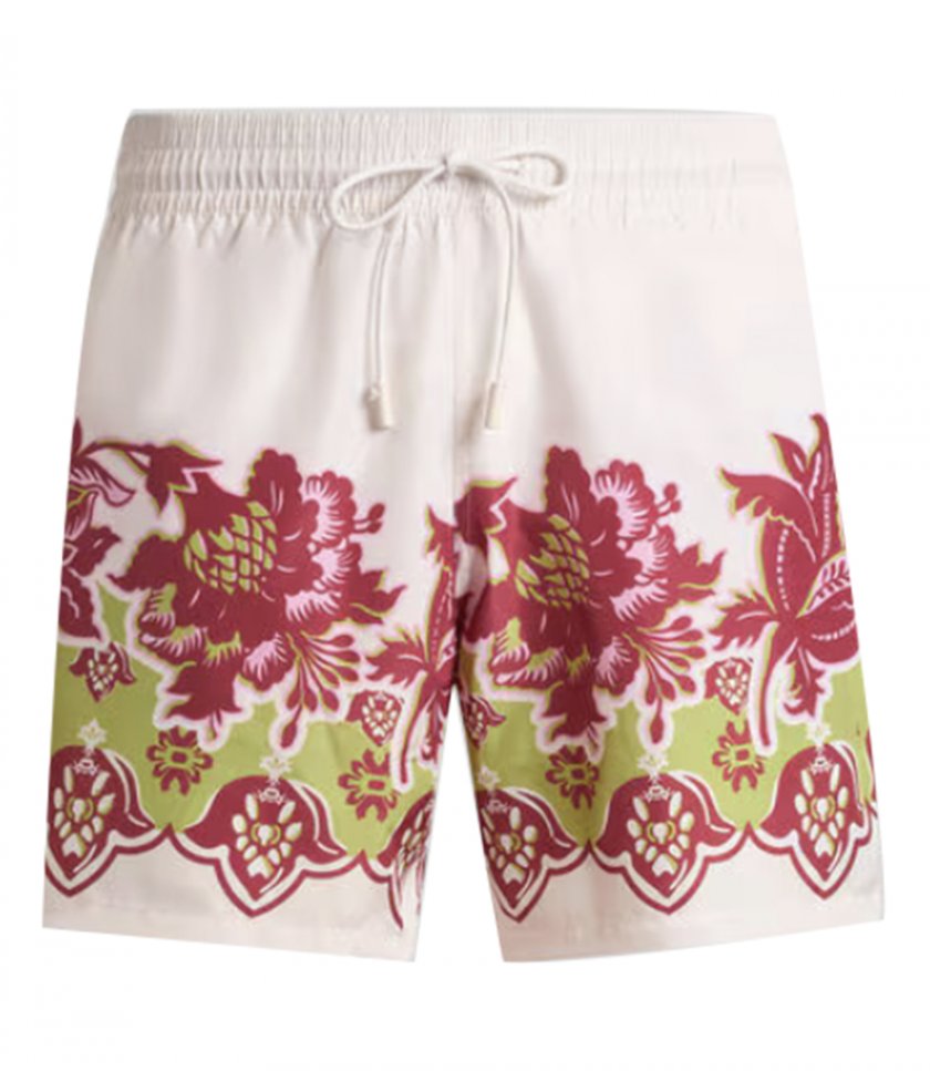 CLOTHES - FLORAL PRINT SWIM SHORTS
