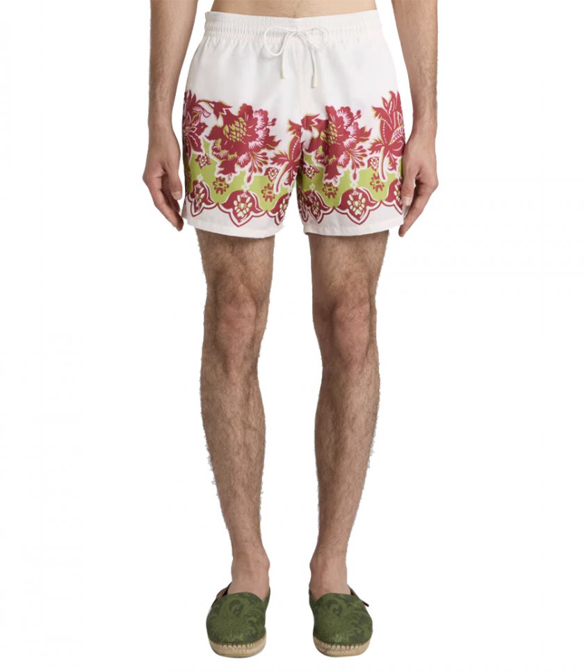 FLORAL PRINT SWIM SHORTS