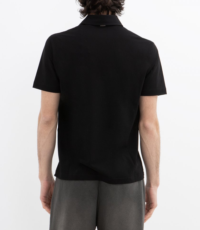 JERSEY CREPE POLO SHIRT