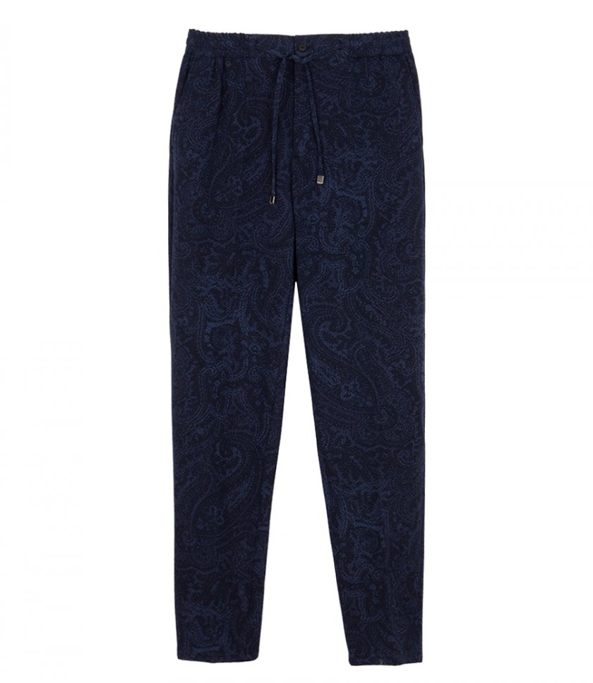 TROUSERS - JOGGER JACQUARD TROUSER
