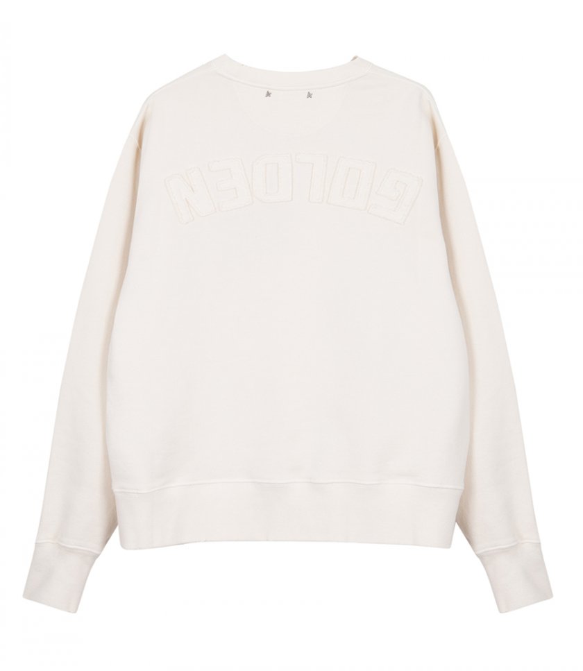 BOXI SWEATSHIRT COTTON FLEECE LOGO PATCH