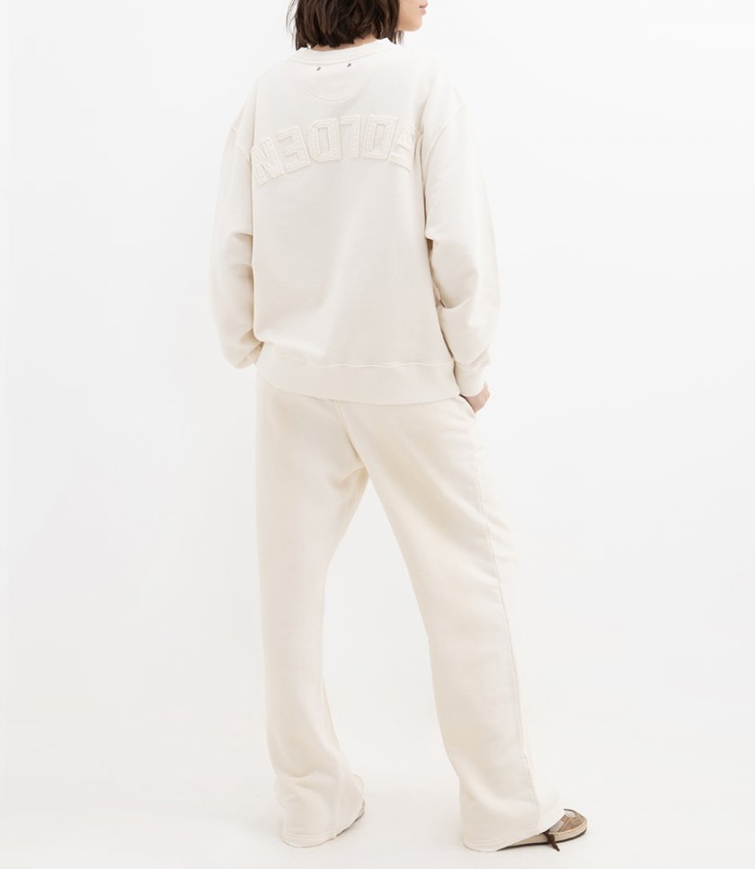 BOXI SWEATSHIRT COTTON FLEECE LOGO PATCH