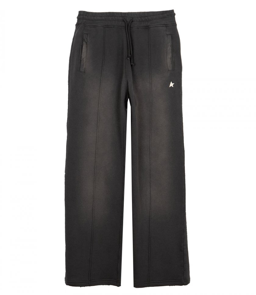 SWEATPANTS - WIDE JOGGING BACK ZIPPED POCKET