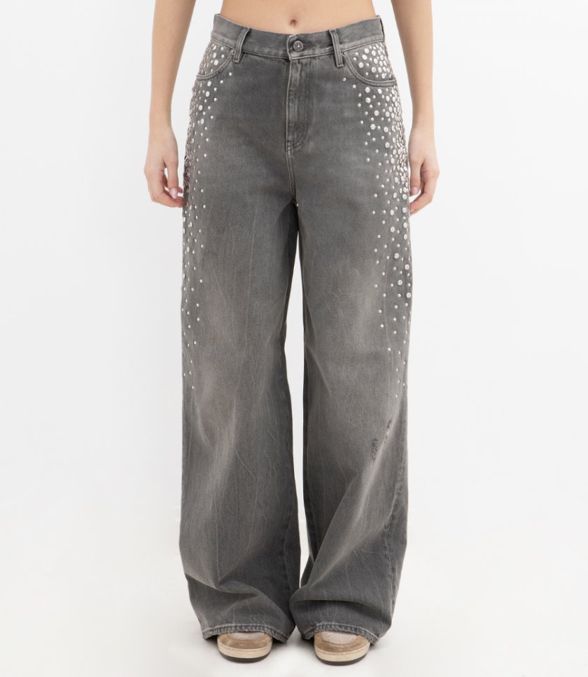 JOURNEY BOYFRIEND PANT WITH STUDS