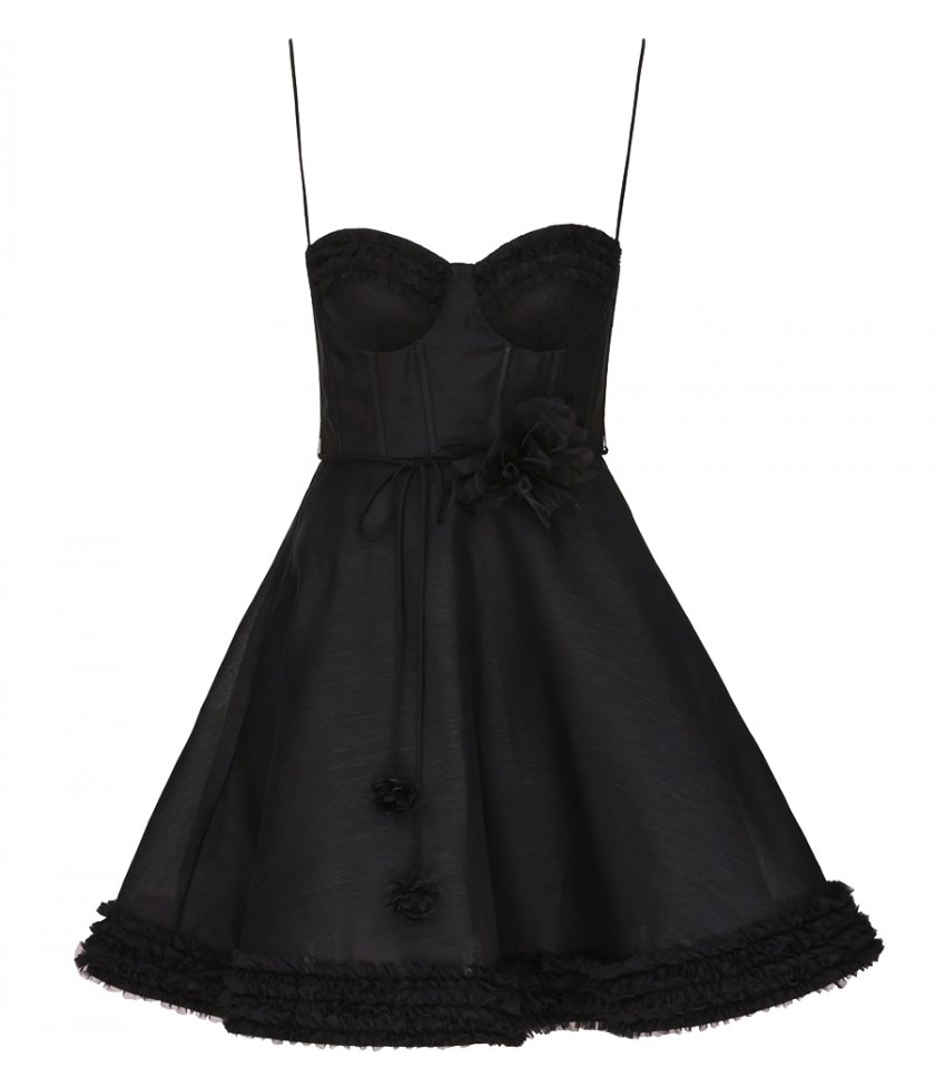 CLOTHES - LUNA RUFFLE MINI DRESS