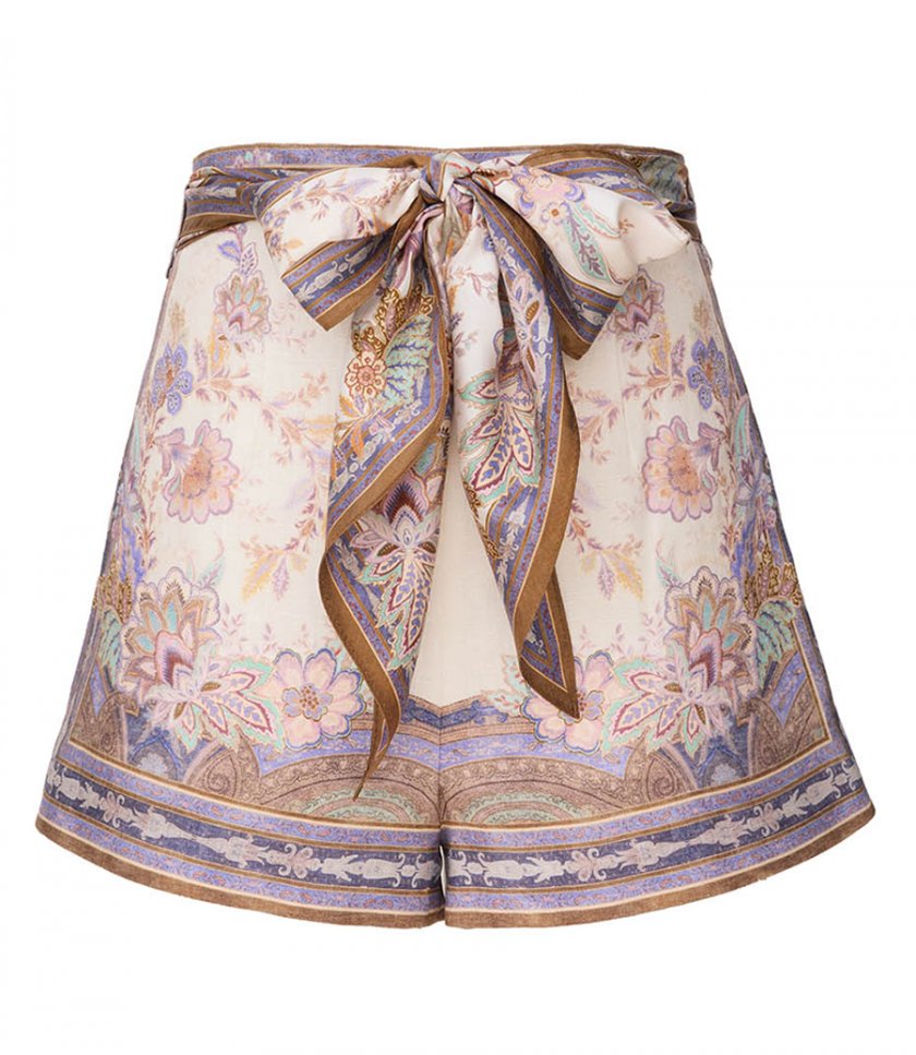 SHORTS - LUNA SCARF TIE SHORT