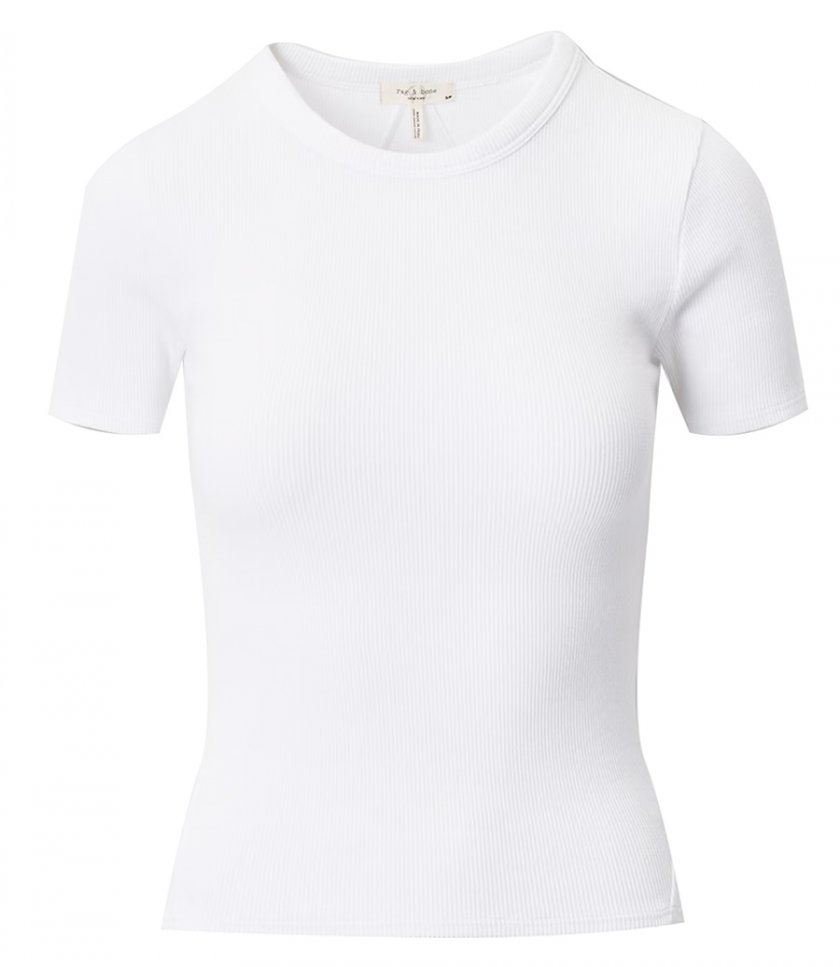 RAG & BONE - THE ESSENTIAL RIB SS CREW