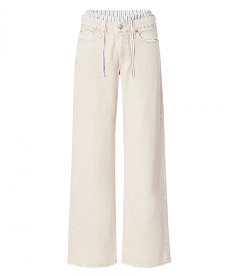 JEANS - SAIGE RELAXED STRAIGHT BOXER JEANS