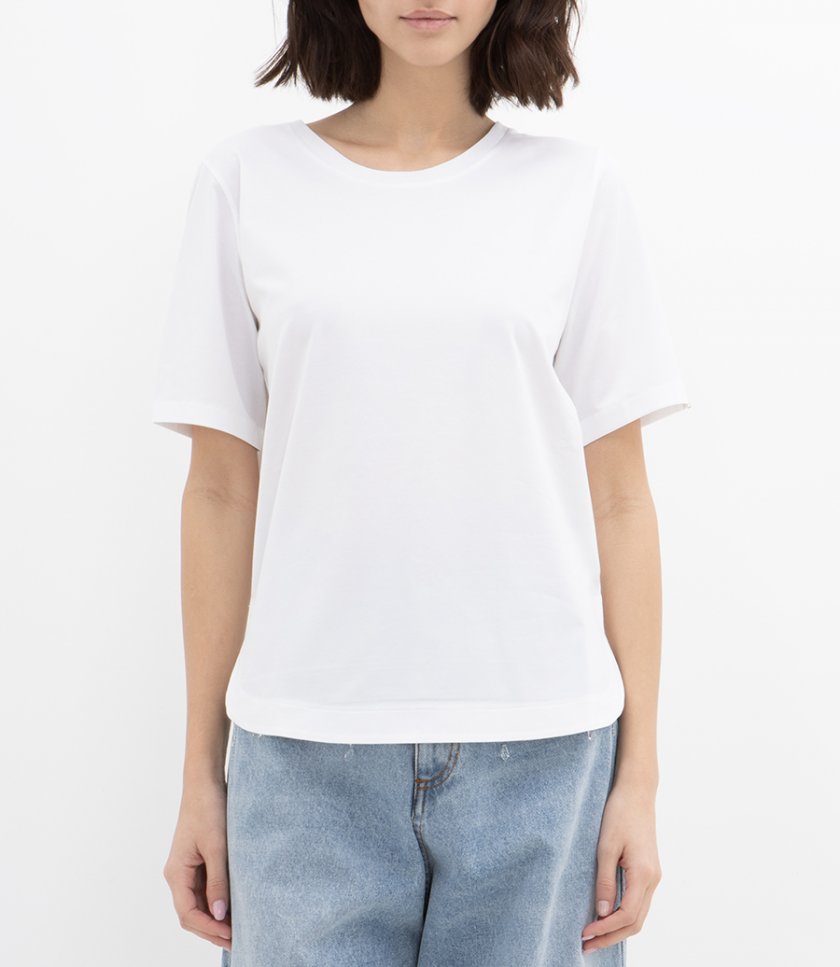 SUPERFINE COTTON STRETCH T-SHIRT