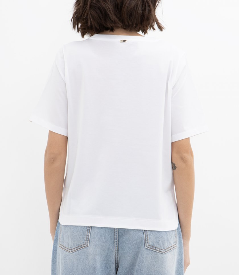 SUPERFINE COTTON STRETCH T-SHIRT