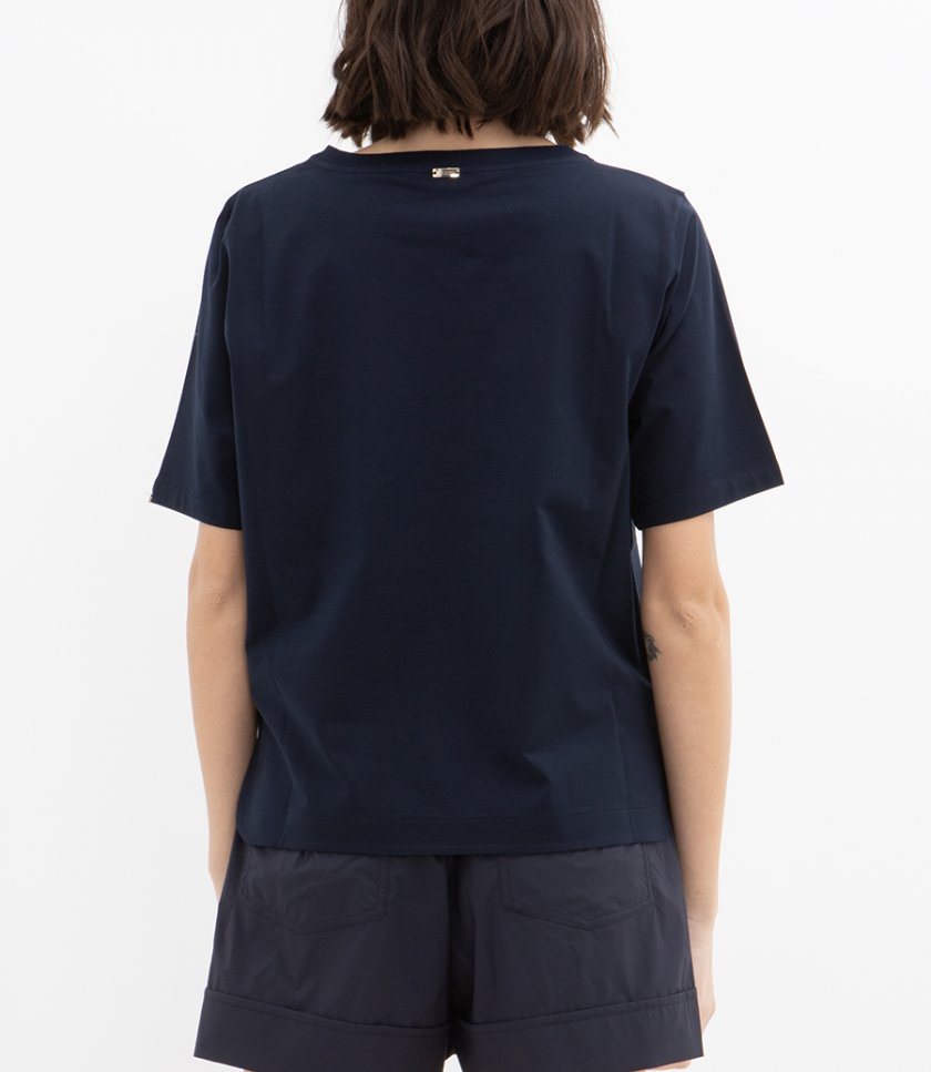 SUPERFINE COTTON STRETCH T-SHIRT