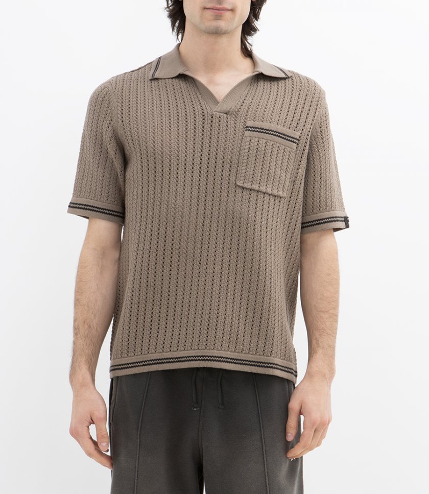 CROCHET JOHNNY POLO