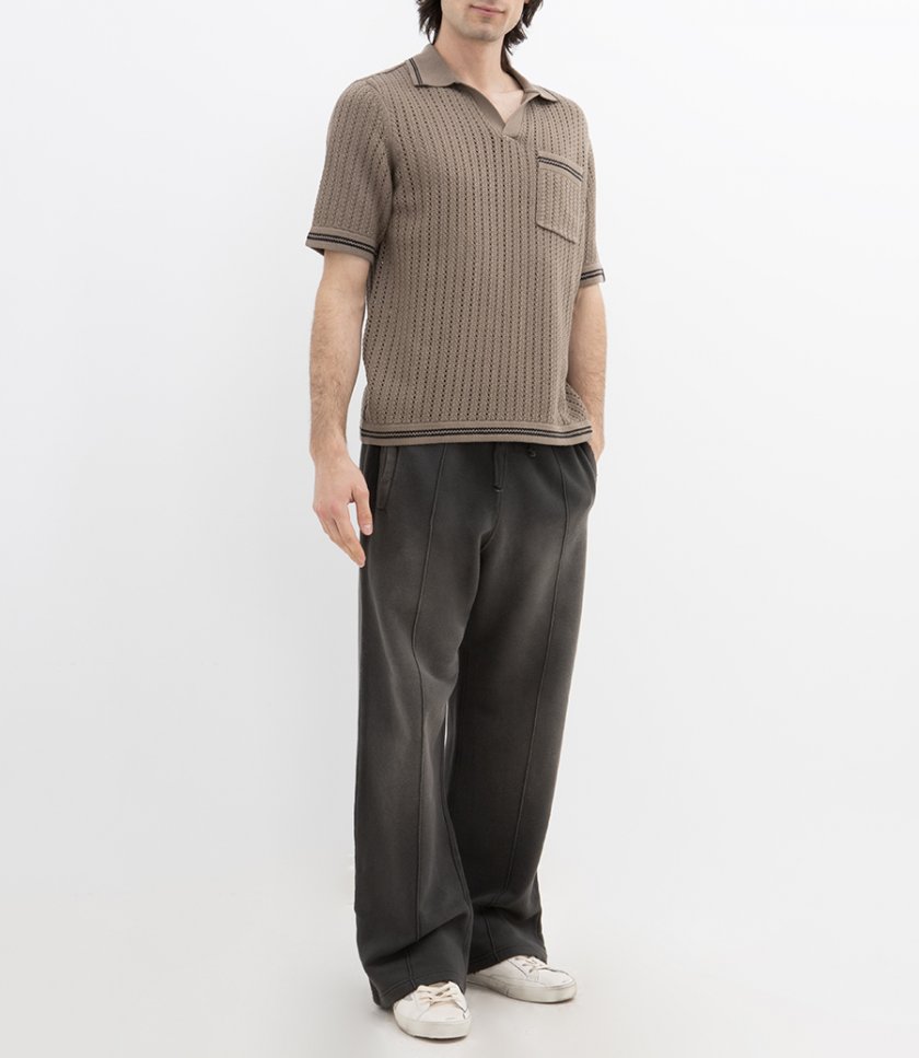 CROCHET JOHNNY POLO