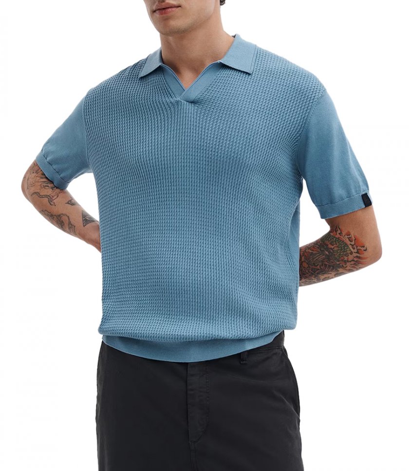 SAXON SILK BLEND JOHNNY POLO