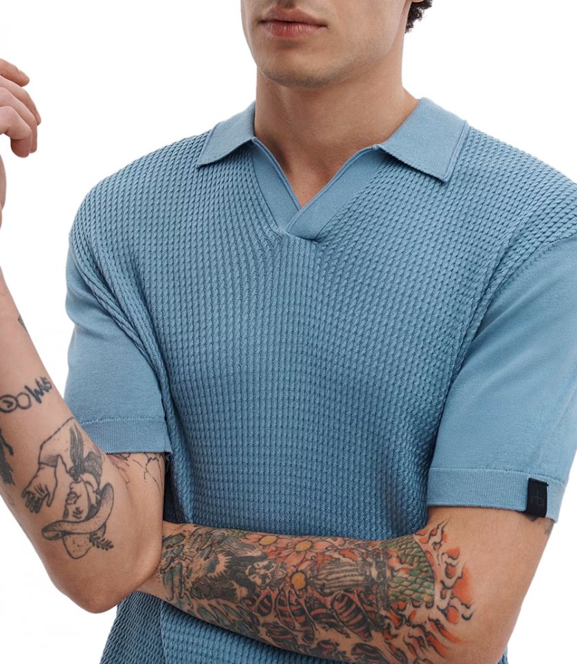 SAXON SILK BLEND JOHNNY POLO