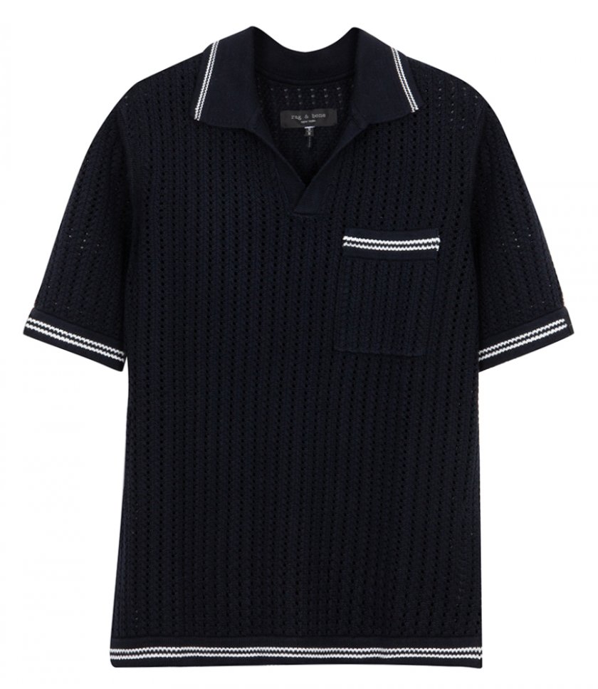 CROCHET JOHNNY POLO