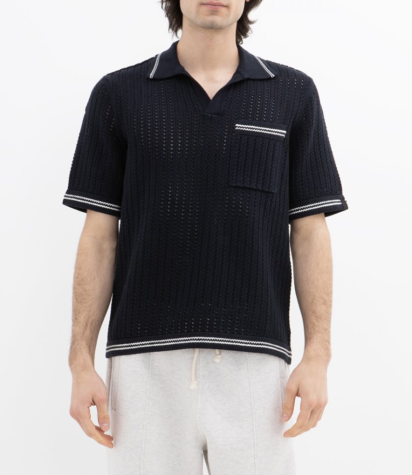 CROCHET JOHNNY POLO