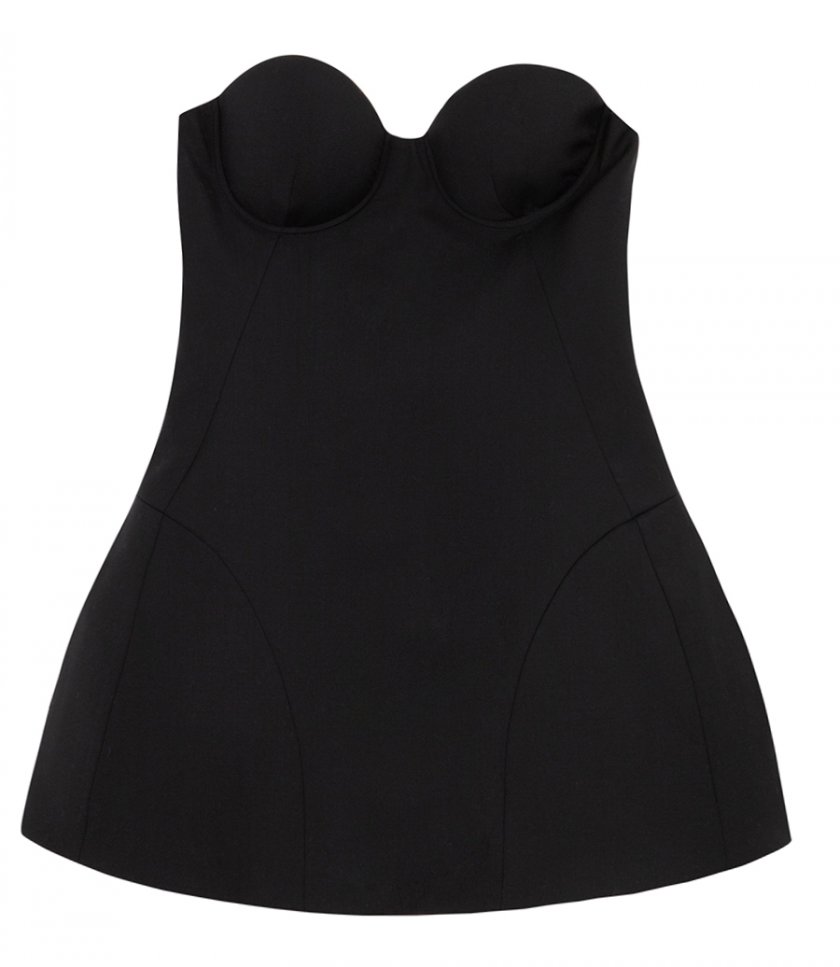 GIUSEPPE DI MORABITO - STRAPLESS SHORT DRESS
